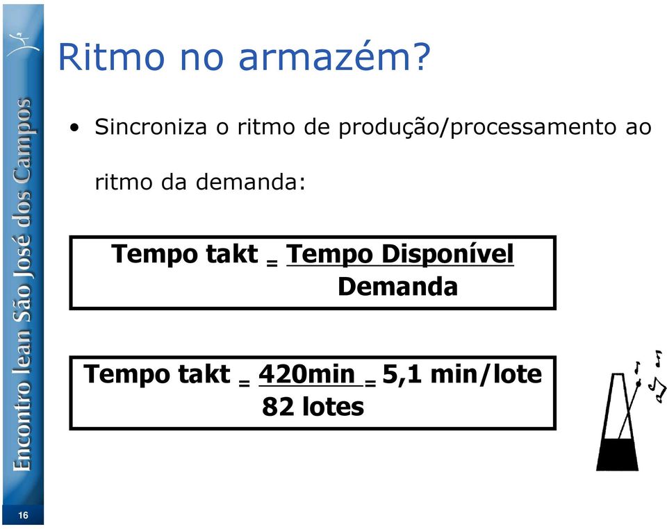 produção/processamento ao ritmo da