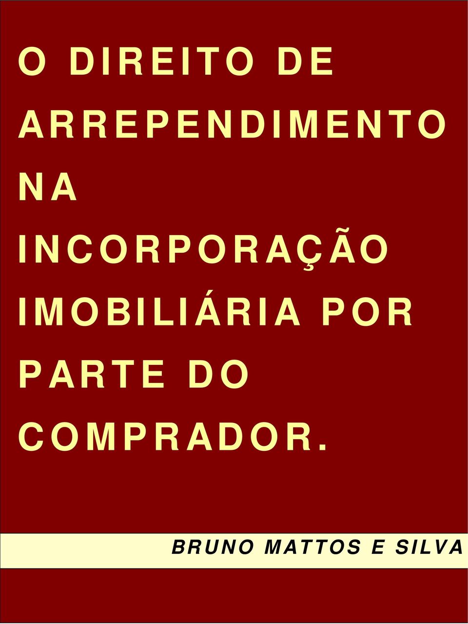 INCORPORAÇÃO IMOBILIÁRIA