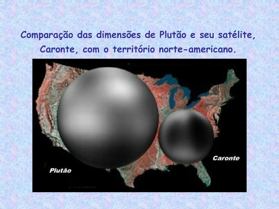 seu satélite, Caronte,