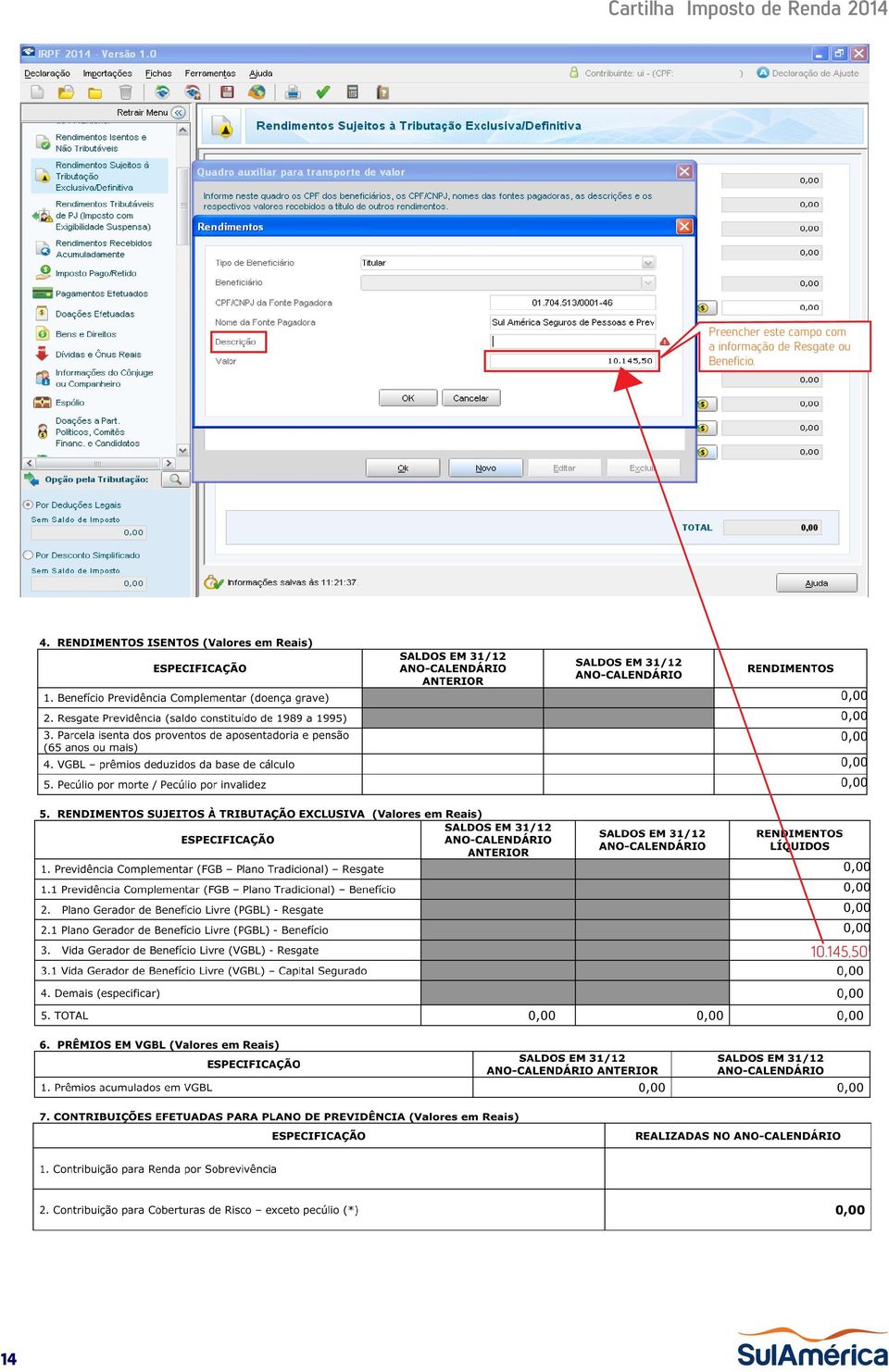 informação de