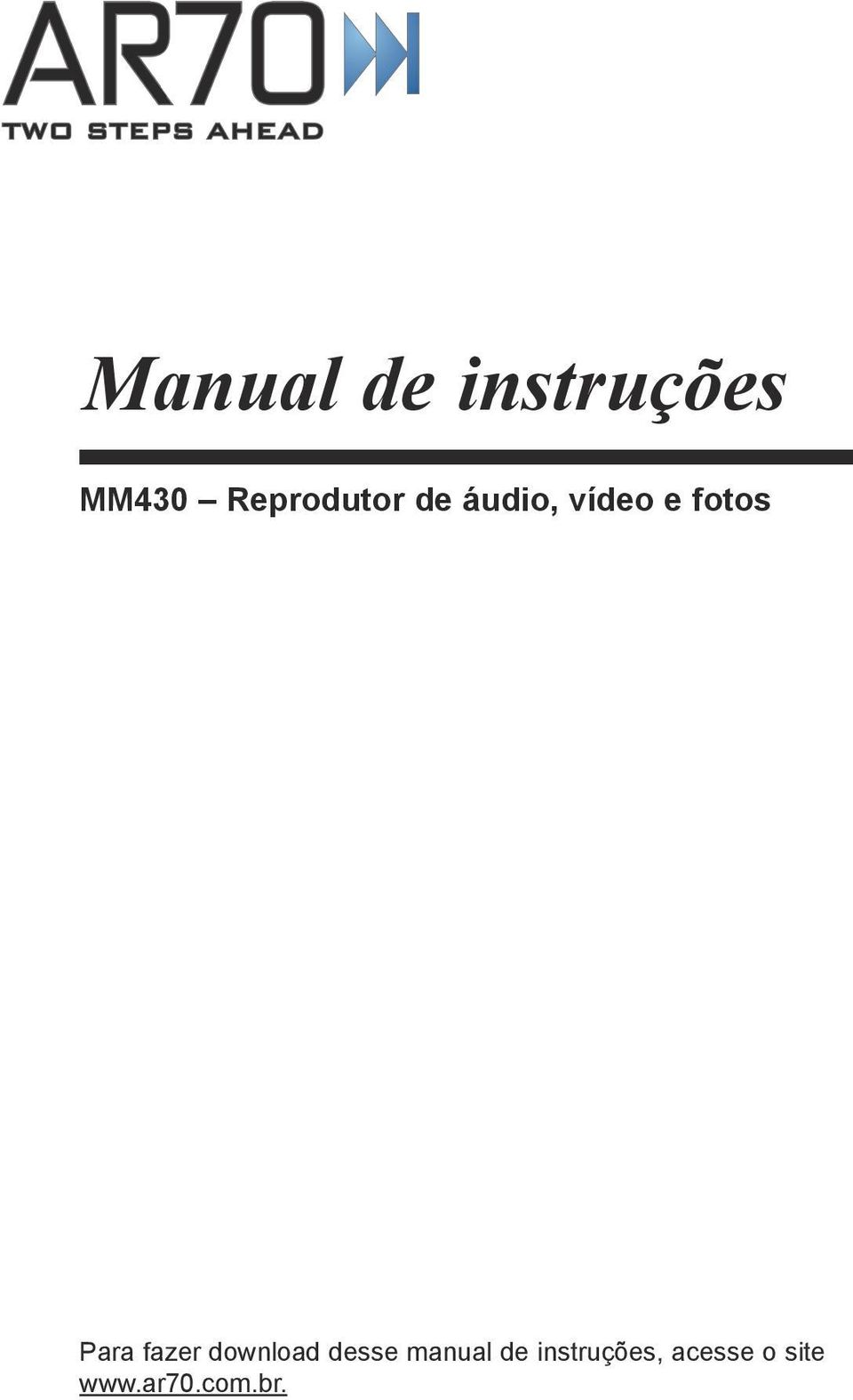 Para fazer download desse manual