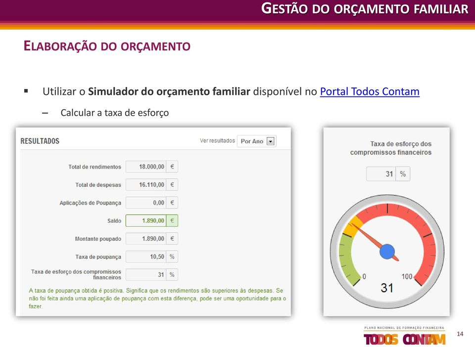 familiar disponível no Portal