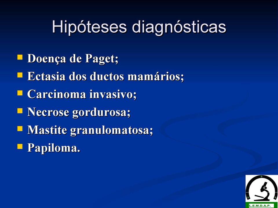 mamários; Carcinoma invasivo;