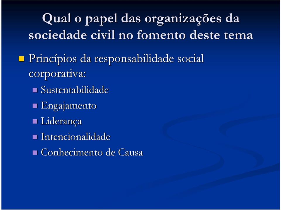 responsabilidade social corporativa: