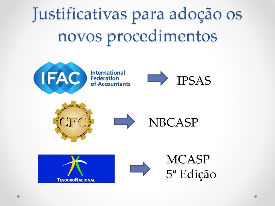 procedimentos IPSAS