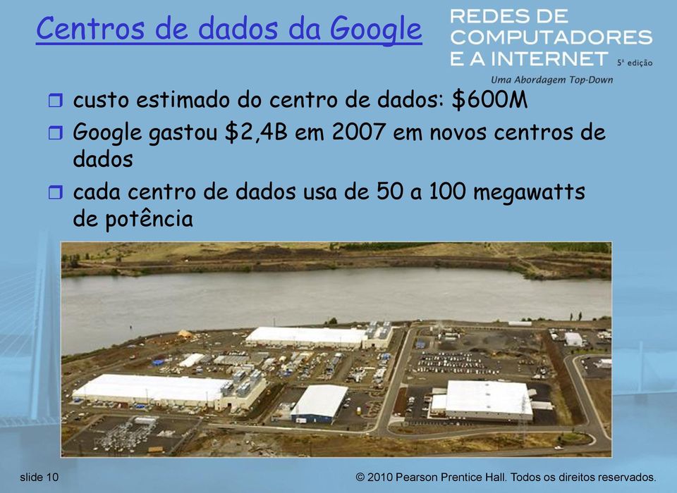 2007 em novos centros de dados cada centro de