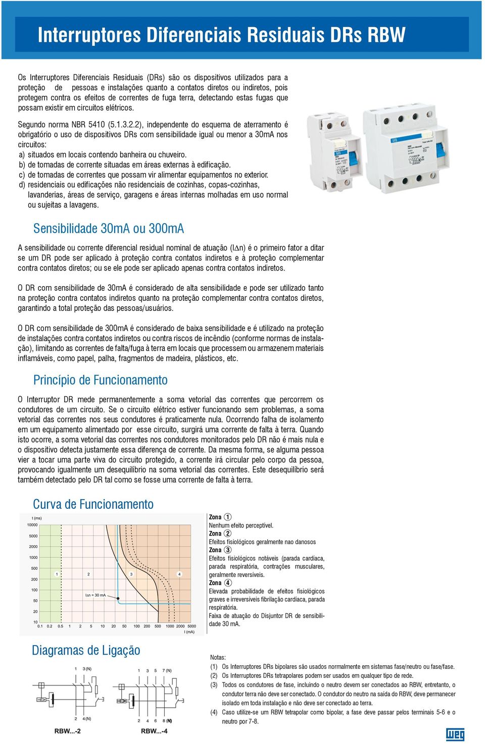 2), independente do esquema de aterramento é obrigatório o uso de dispositivos DRs com sensibilidade igual ou menor a ma nos circuitos: a) situados em locais contendo banheira ou chuveiro.