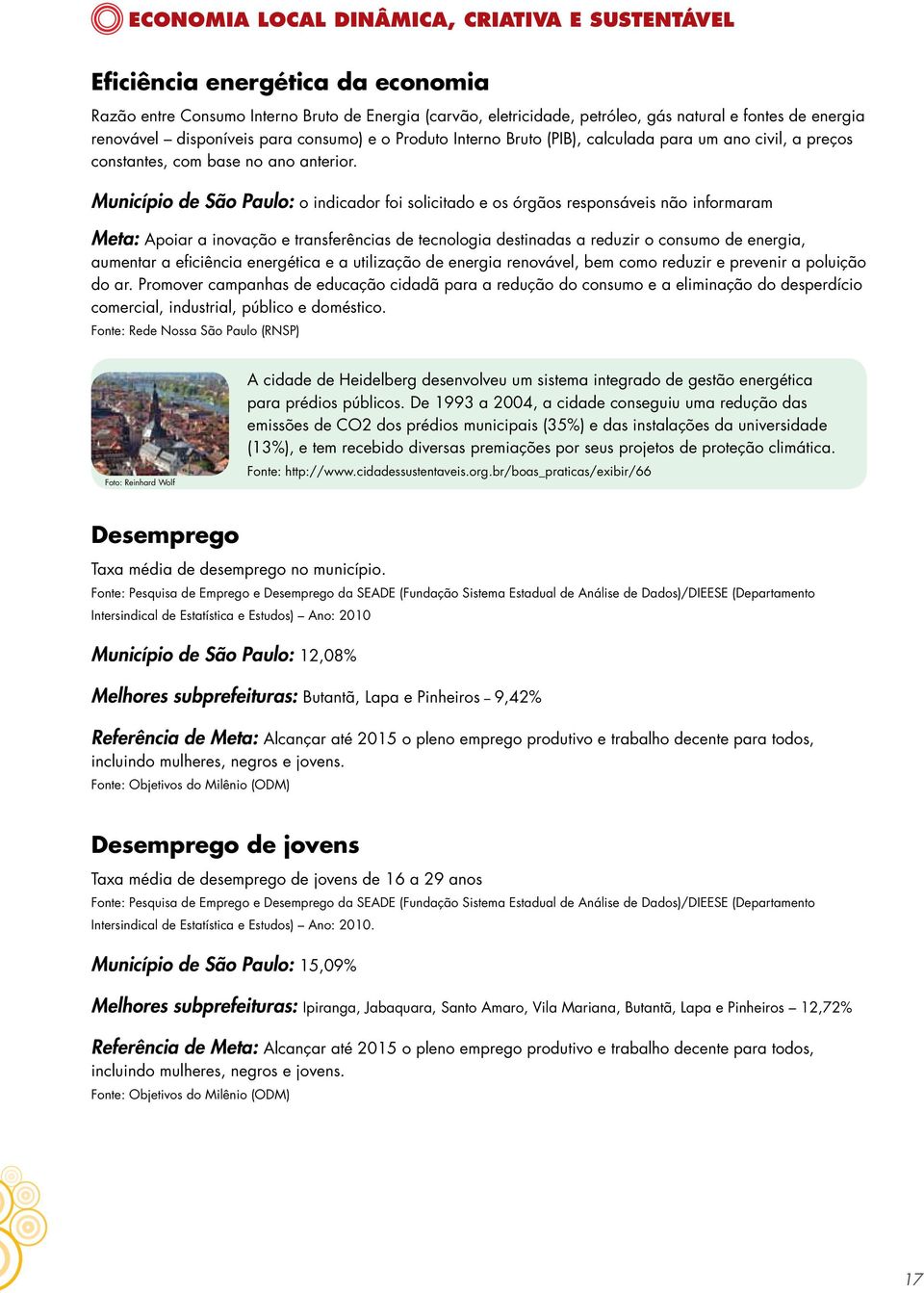 Meta: Apoiar a inovação e transferências de tecnologia destinadas a reduzir o consumo de energia, aumentar a eficiência energética e a utilização de energia renovável, bem como reduzir e prevenir a