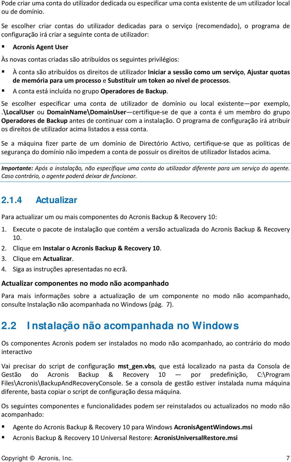acronis universal restore windows 10