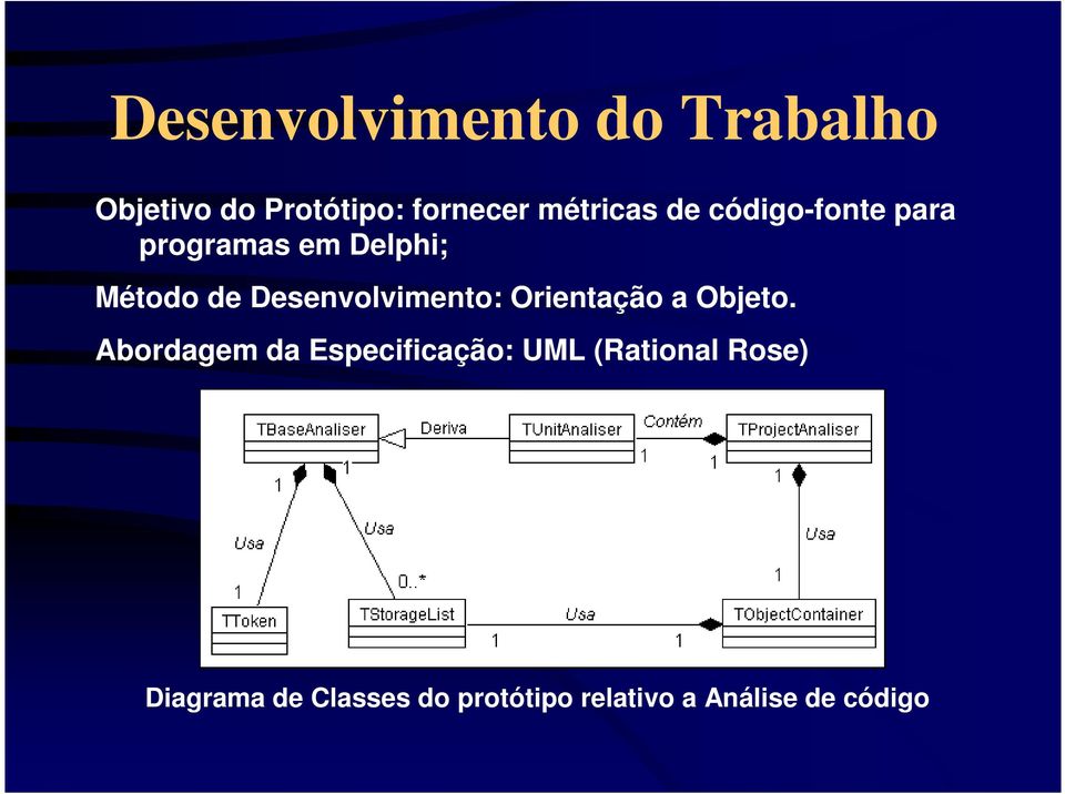 Orientação a Objeto.