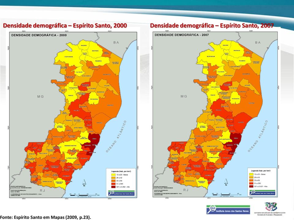 Espírito Santo em Mapas (2009, p.