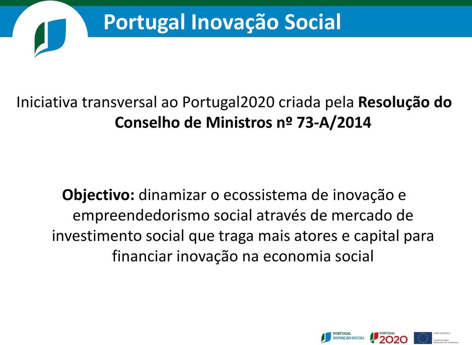 ecossistema de inovação e empreendedorismo social através de mercado de