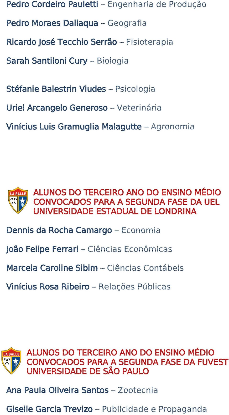 ESTADUAL DE LONDRINA Dennis da Rocha Camargo Economia João Felipe Ferrari Ciências Econômicas Marcela Caroline Sibim Ciências Contábeis Vinícius Rosa Ribeiro