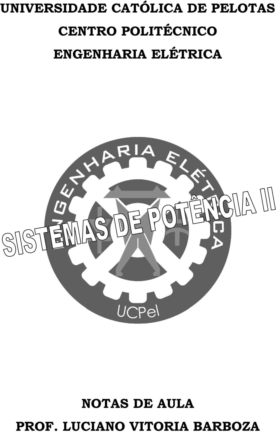 ENGENHARIA ELÉTRICA NOTAS DE