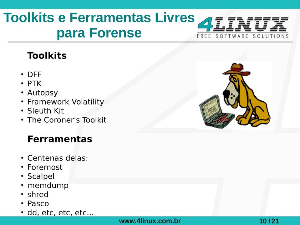 Toolkit Ferramentas Centenas delas: Foremost Scalpel