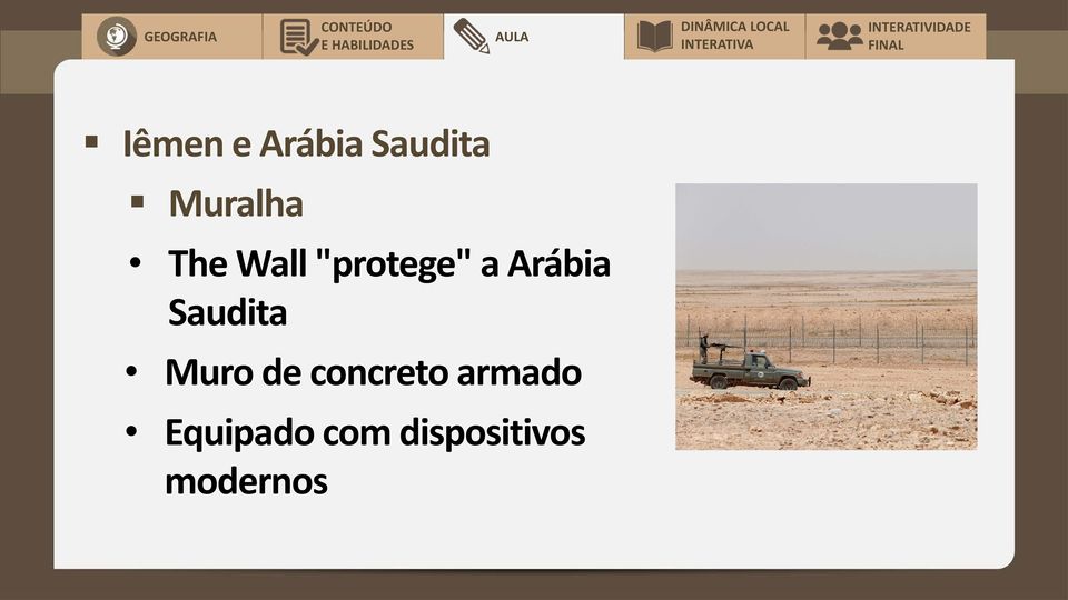 Saudita Muro de concreto armado