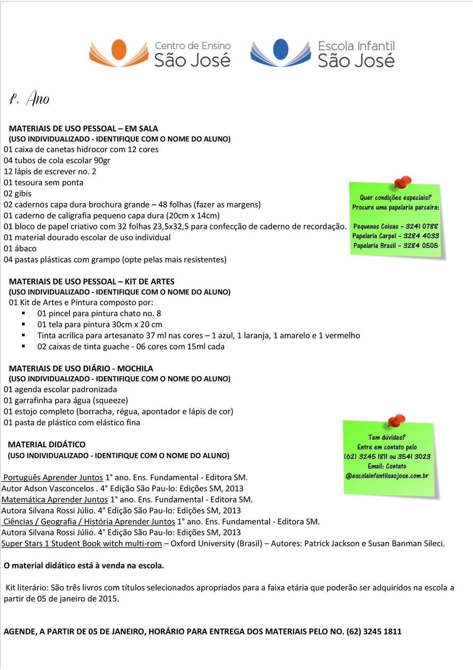 confecção de caderno de recordação.