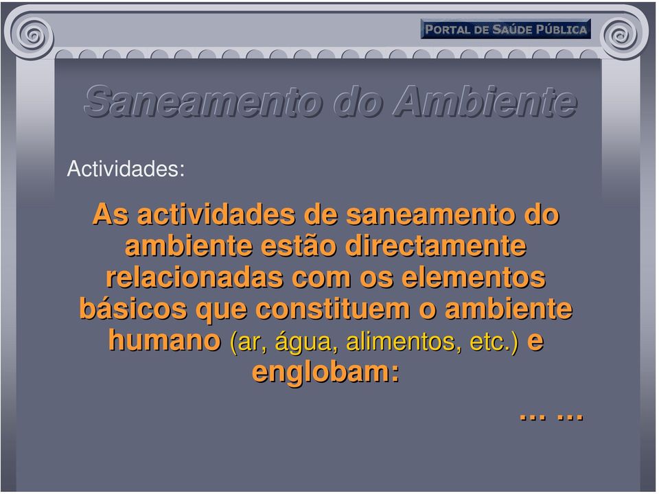 os elementos básicos que constituem o