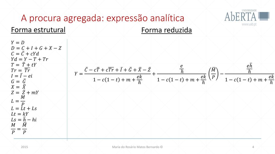 c T + ctr + I + G + X 1 c 1 t + m + ek h Z + e h 1 c 1 t + m + ek h M P e h h 1 c 1 t + m