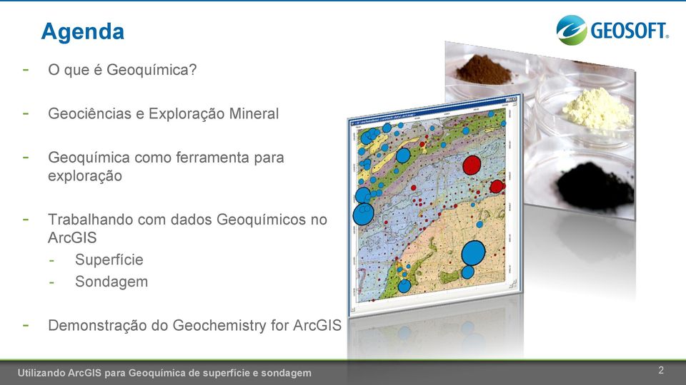 exploração - Trabalhando com dados Geoquímicos no ArcGIS - Superfície