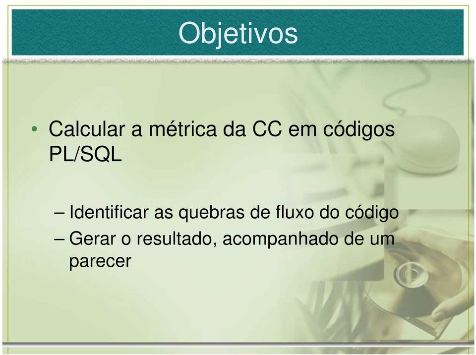 quebras de fluxo do código Gerar o