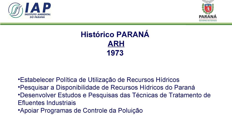 do Paraná Desenvolver Estudos e Pesquisas das Técnicas de