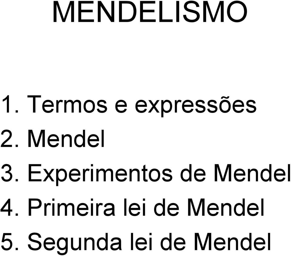 Mendel 3.