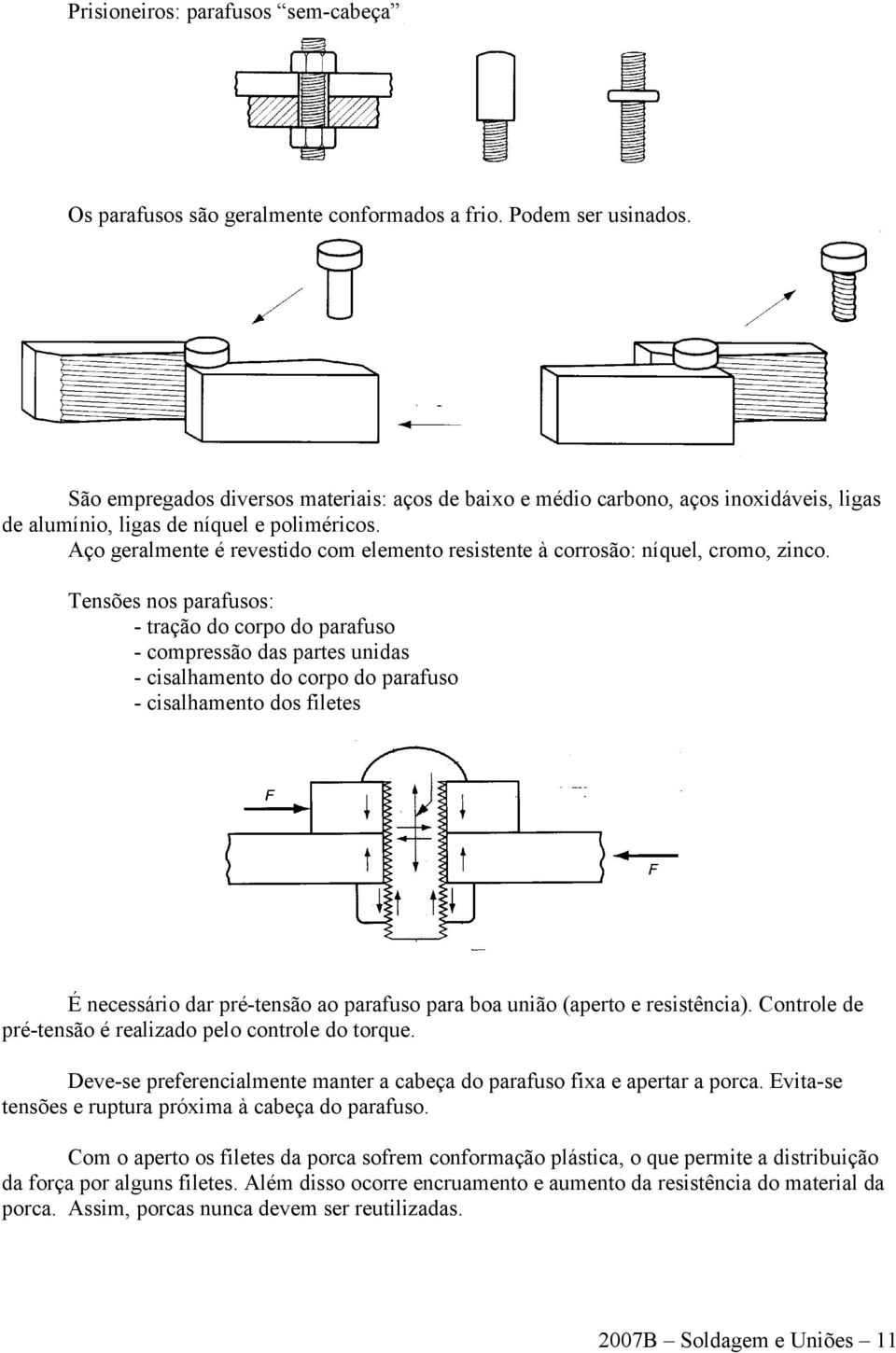 Aço geralmente é revestido com elemento resistente à corrosão: níquel, cromo, zinco.