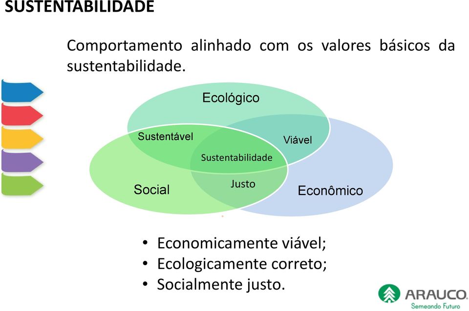 Ecológico Sustentável Social Sustentabilidade Justo