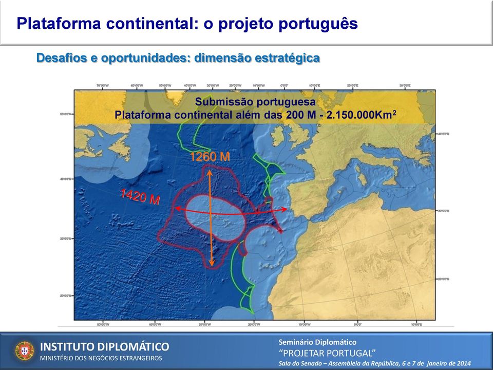 Submissão portuguesa Plataforma continental além