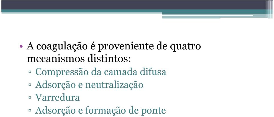 camada difusa Adsorção e