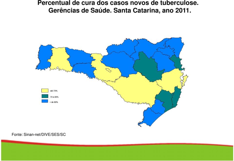 Gerências de Saúde.