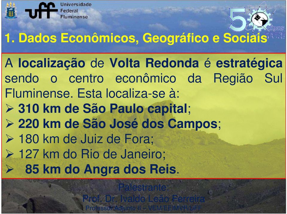 Esta localiza-se à: 310 km de São Paulo capital; 220 km de São José dos