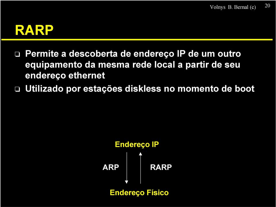 um outro equipamento da mesma rede local a partir de seu