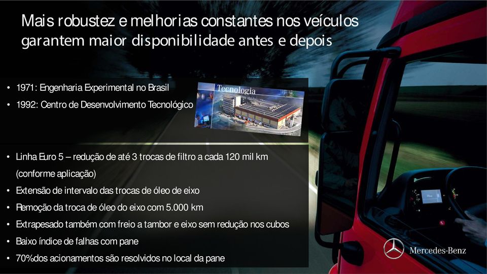 (conforme aplicação) Extensão de intervalo das trocas de óleo de eixo Remoção da troca de óleo do eixo com 5.