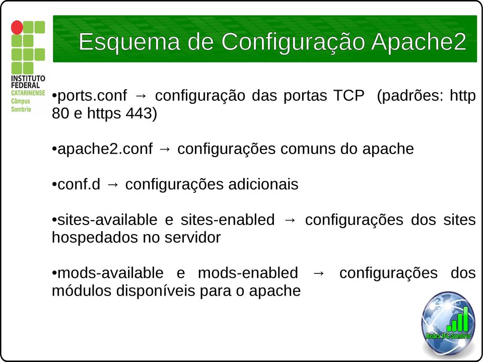 conf configurações comuns do apache conf.