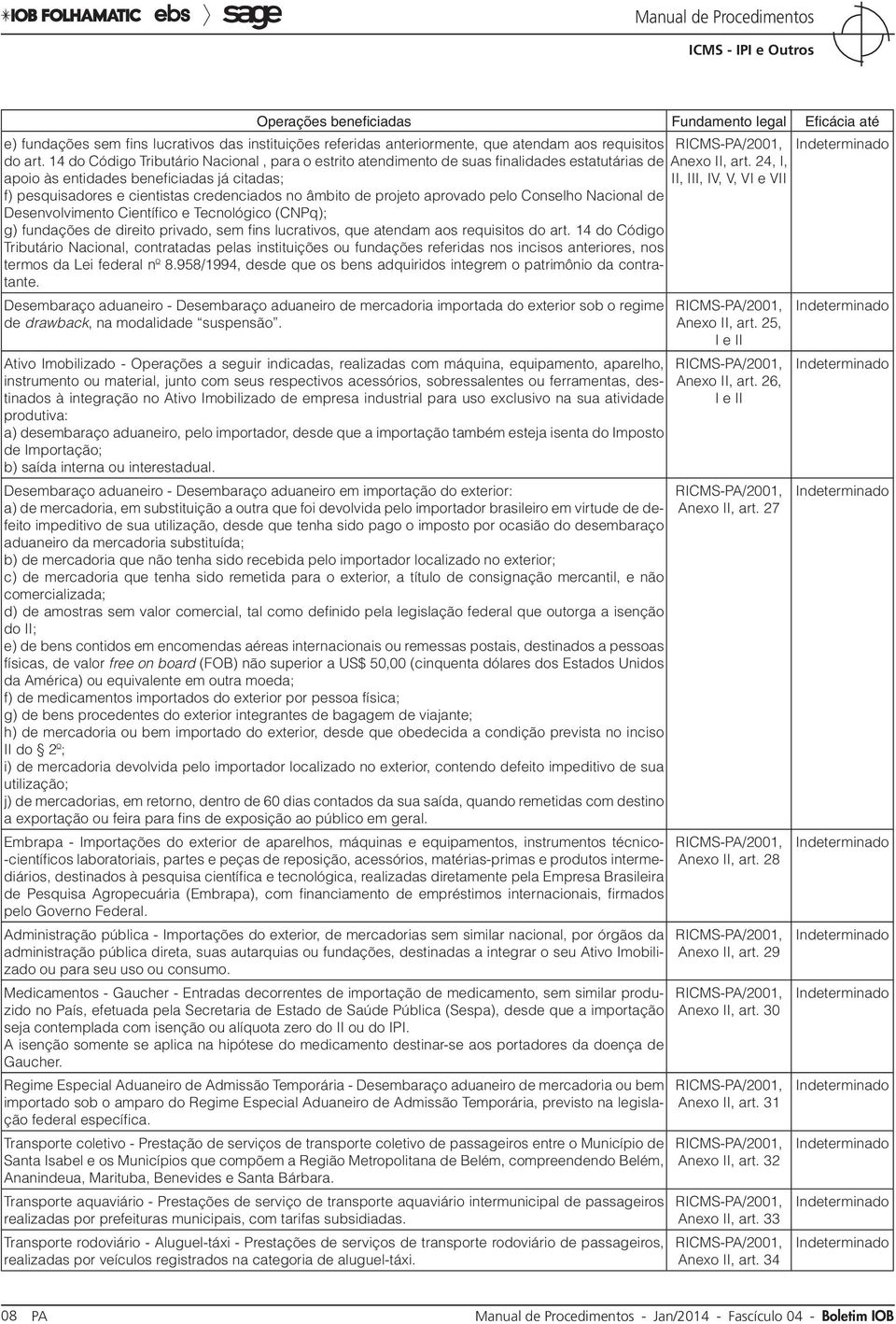 cientistas credenciados no âmbito de projeto aprovado pelo Conselho Nacional de Desenvolvimento Científico e Tecnológico (CNPq); g) fundações de direito privado, sem fins lucrativos, que atendam aos