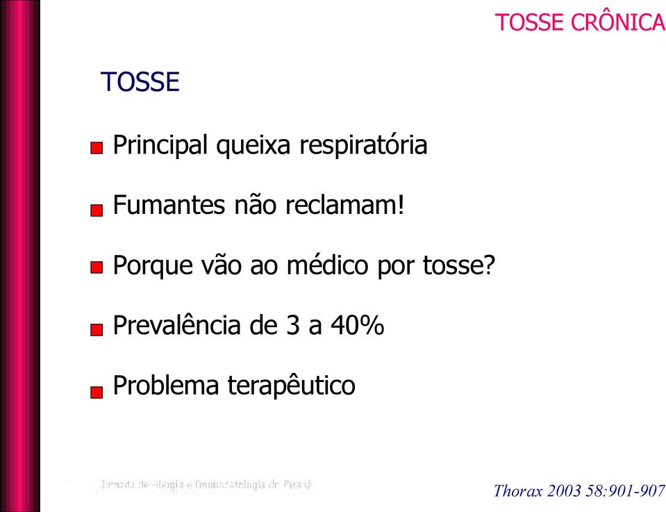 Porque vão ao médico por tosse?