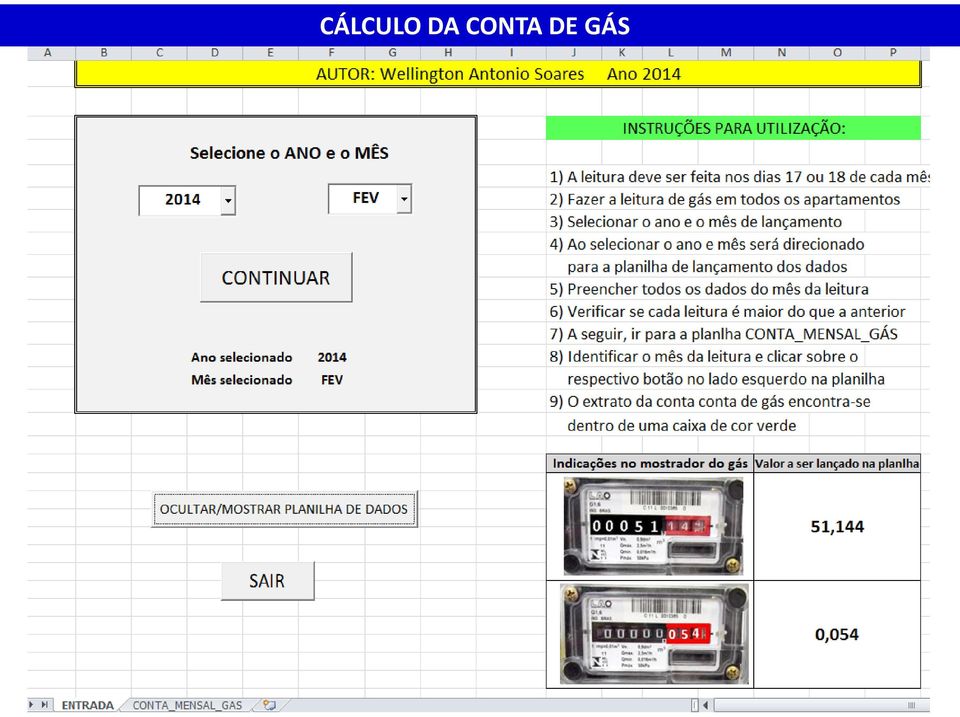 DE GÁS