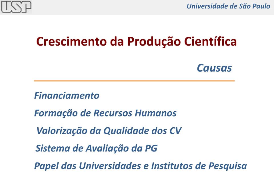 Valorização da Qualidade dos CV Sistema de