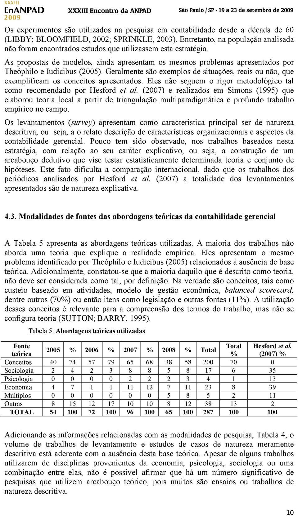 As propostas de modelos, ainda apresentam os mesmos problemas apresentados por Theóphilo e Iudícibus (2005).