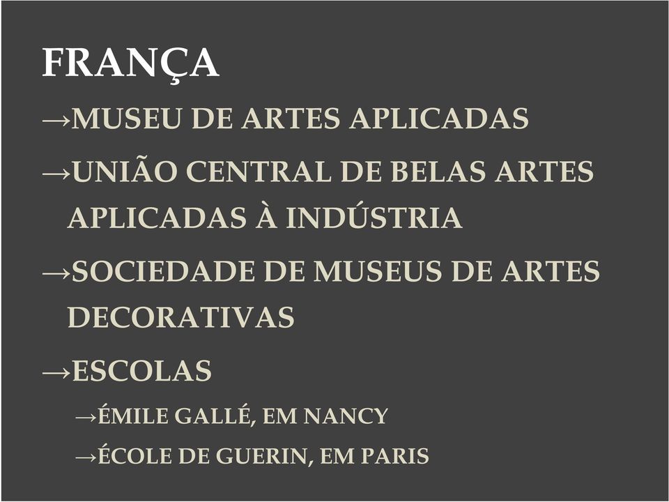 SOCIEDADE DE MUSEUS DE ARTES DECORATIVAS