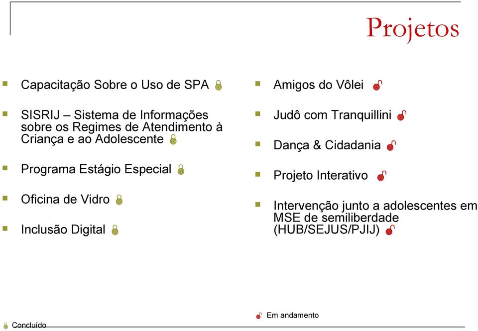 Cidadania Programa Estágio Especial Projeto Interativo Oficina de Vidro Inclusão Digital