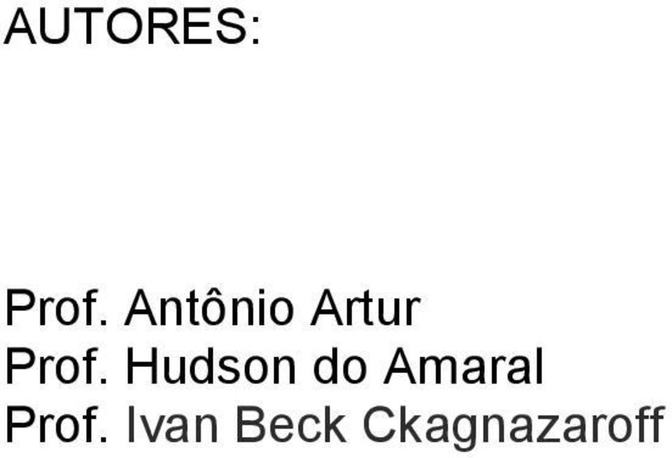 Hudson do Amaral