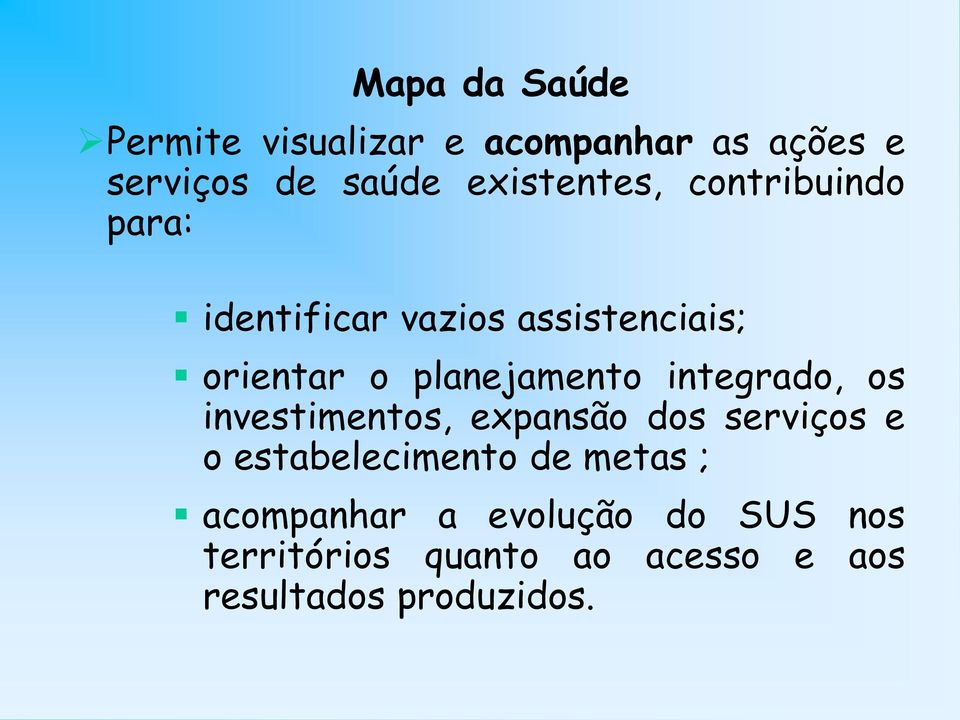 planejamento integrado, os investimentos, expansão dos serviços e o estabelecimento