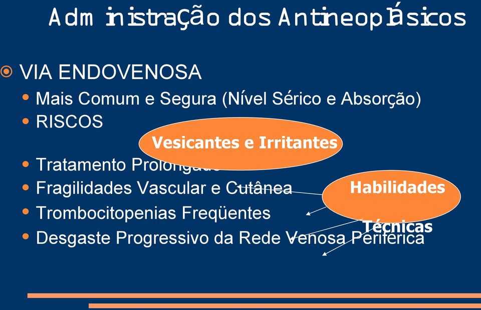 Tratamento Prolongado Fragilidades Vascular e Cutânea Habilidades