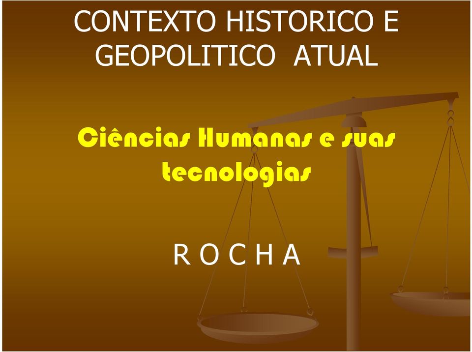 Ciências Humanas e