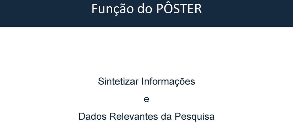 Informações e