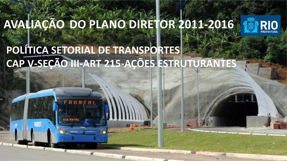 DE TRANSPORTES CAP V-SEÇÃO