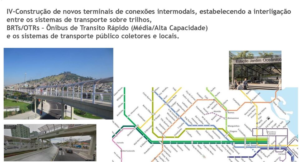 transporte sobre trilhos, BRTs/OTRs Ônibus de Transito Rápido